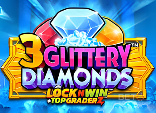 3 Glittery Diamonds