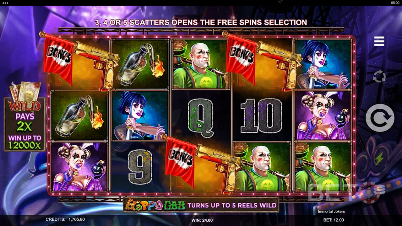 Immortal Jokers Main Gratis