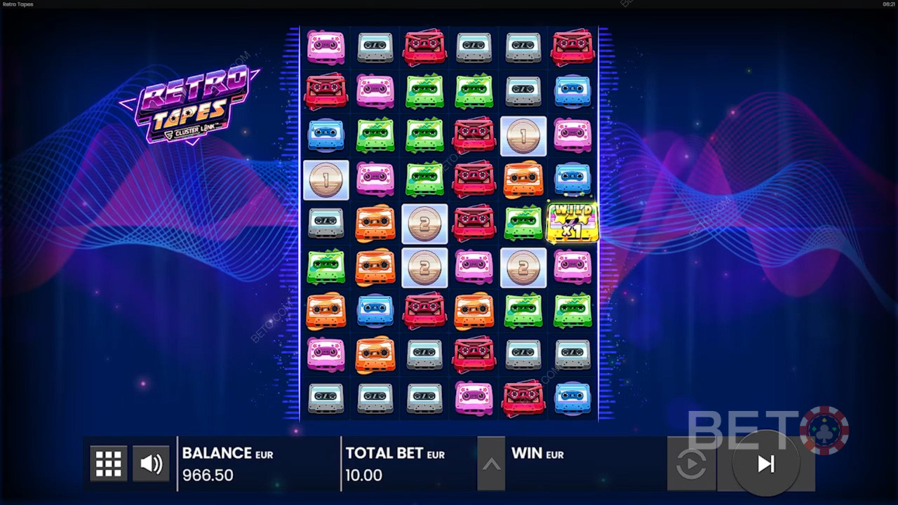 Ulasan Tautan Cluster Kaset Retro oleh BETO Slots