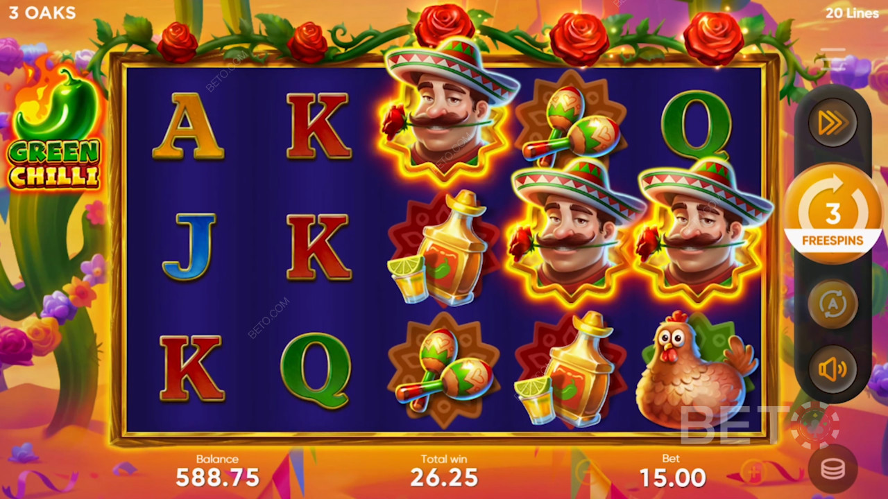 Ulasan Cabai Hijau oleh BETO Slots