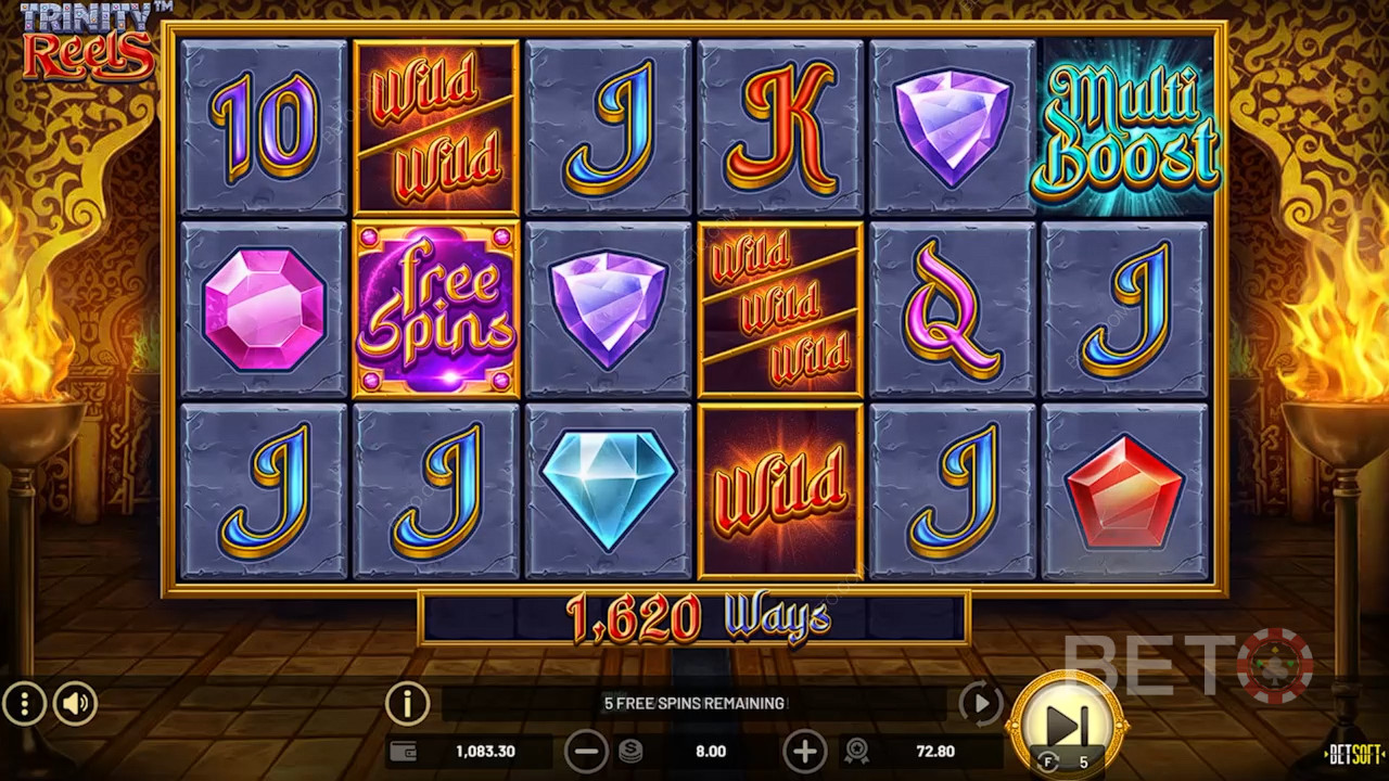 Ulasan Gulungan Trinity oleh BETO Slots
