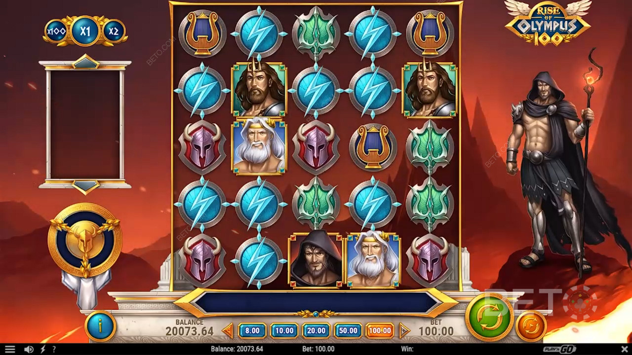Tema & Desain: Petualangan Epik Mitologi