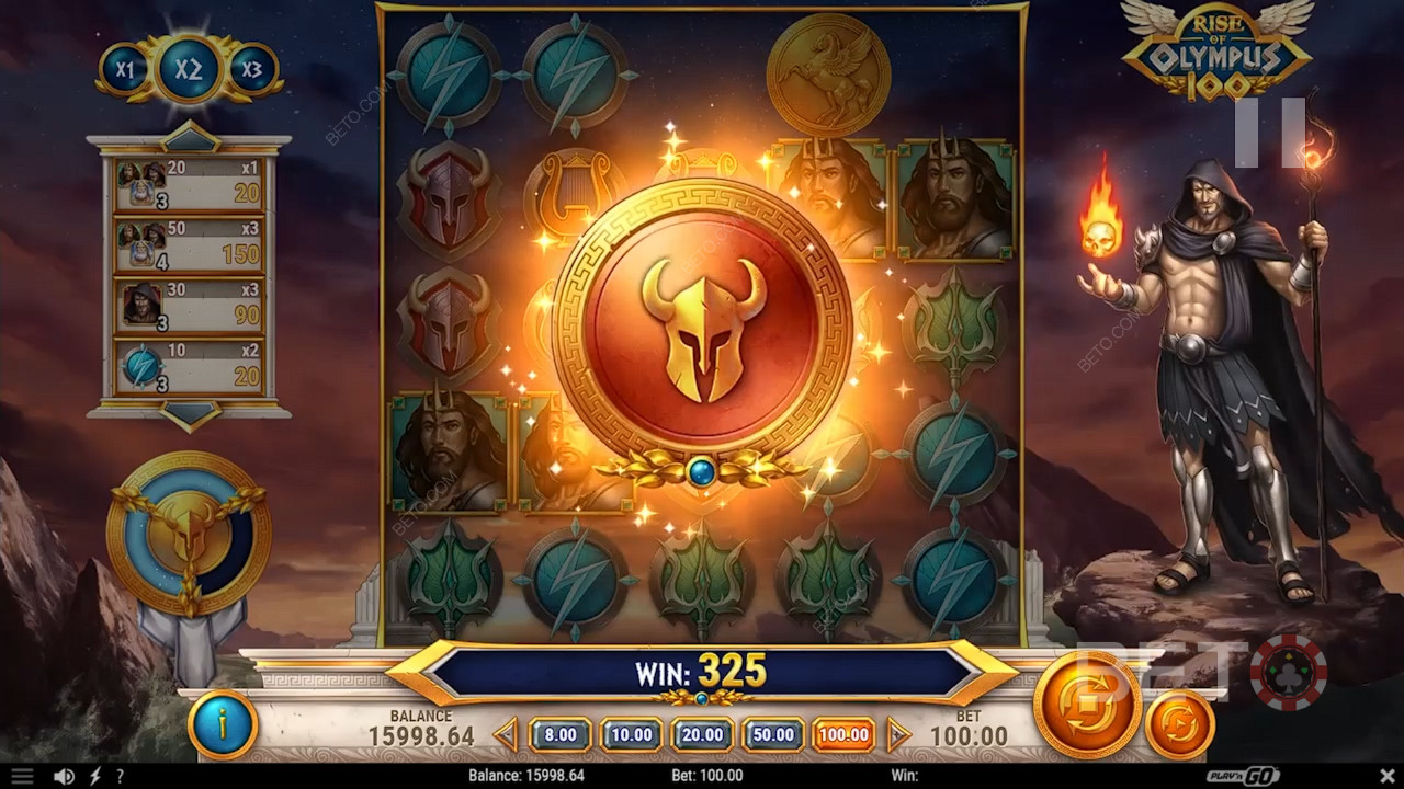Fitur Bonus Dijelaskan dalam Rise of Olympus 100 oleh Play