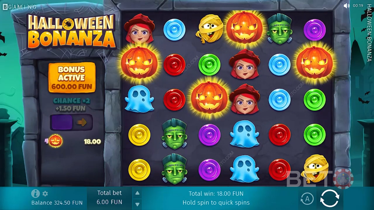 Ulasan Halloween Bonanza oleh BETO Slots