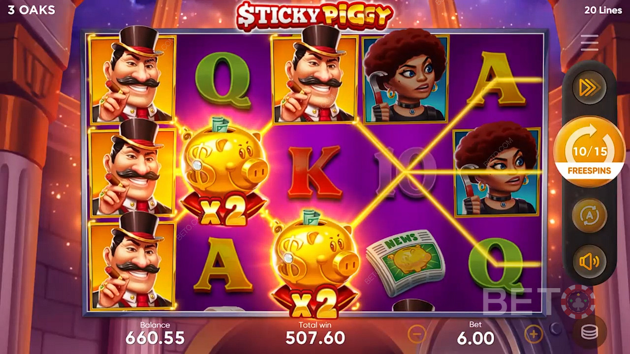 Sticky Piggy Main Gratis