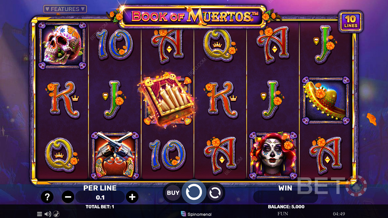 Book of Muertos Main Gratis
