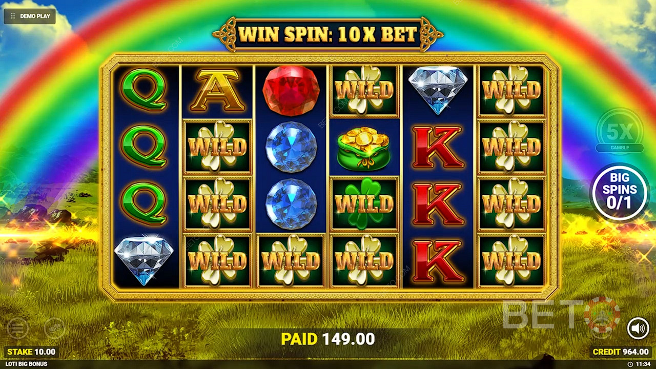 Luck O' The Irish Big Bonus Main Gratis