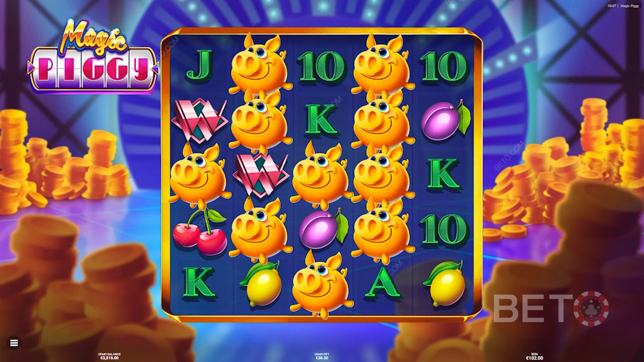 Ulasan Magic Piggy oleh BETO Slots