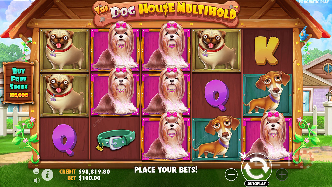 Putusan untuk The Dog House Slot Video Multihold