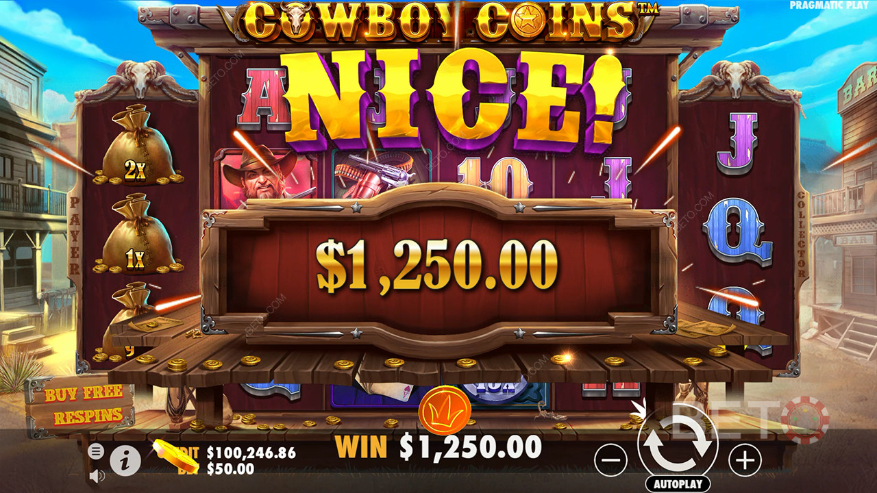 Menangkan 30,000x taruhan Anda di Slot Online Koin Koboi!