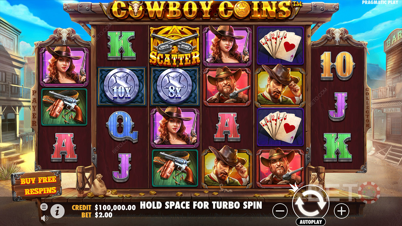 Ulasan Koin Koboi oleh BETO Slots