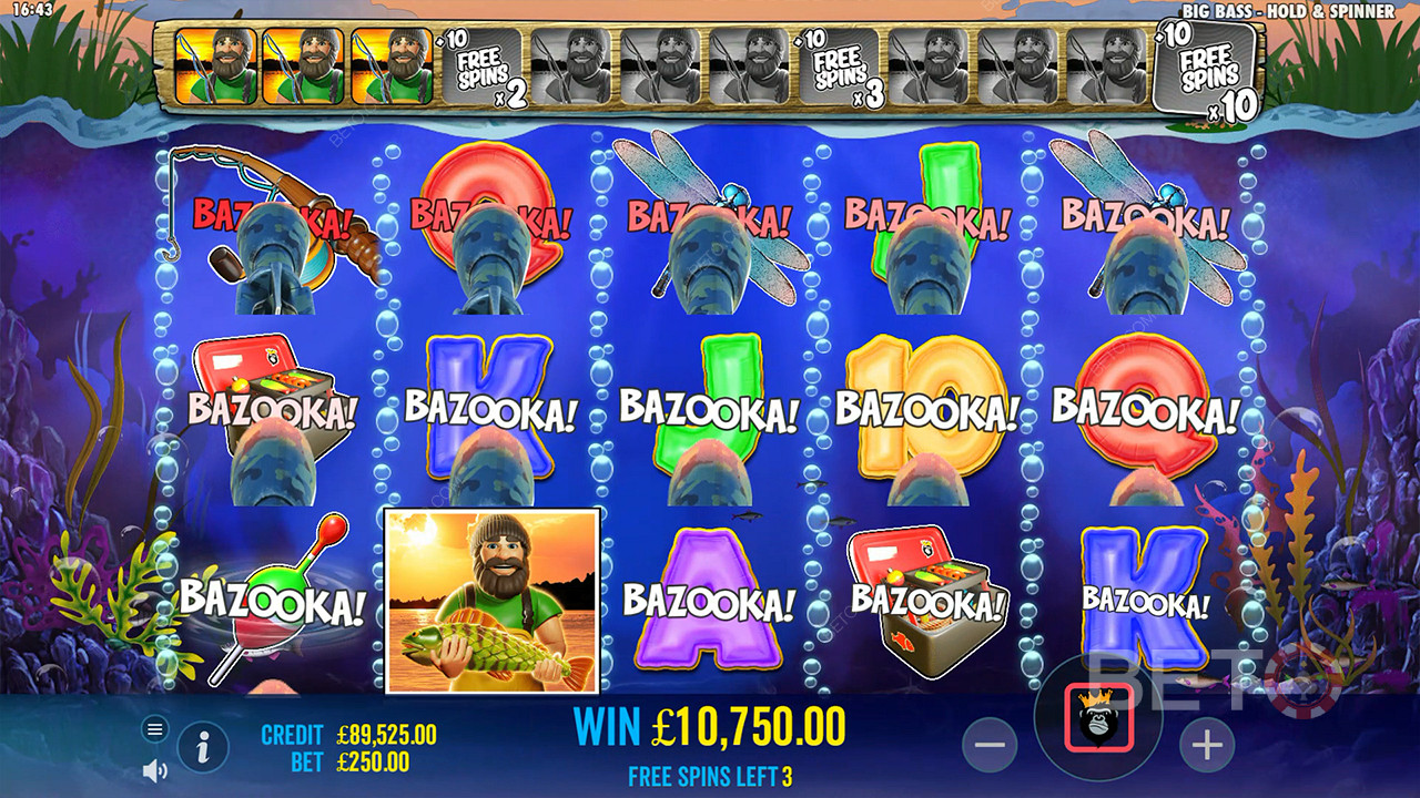 Big Bass Bonanza Hold and Spinner Main Gratis