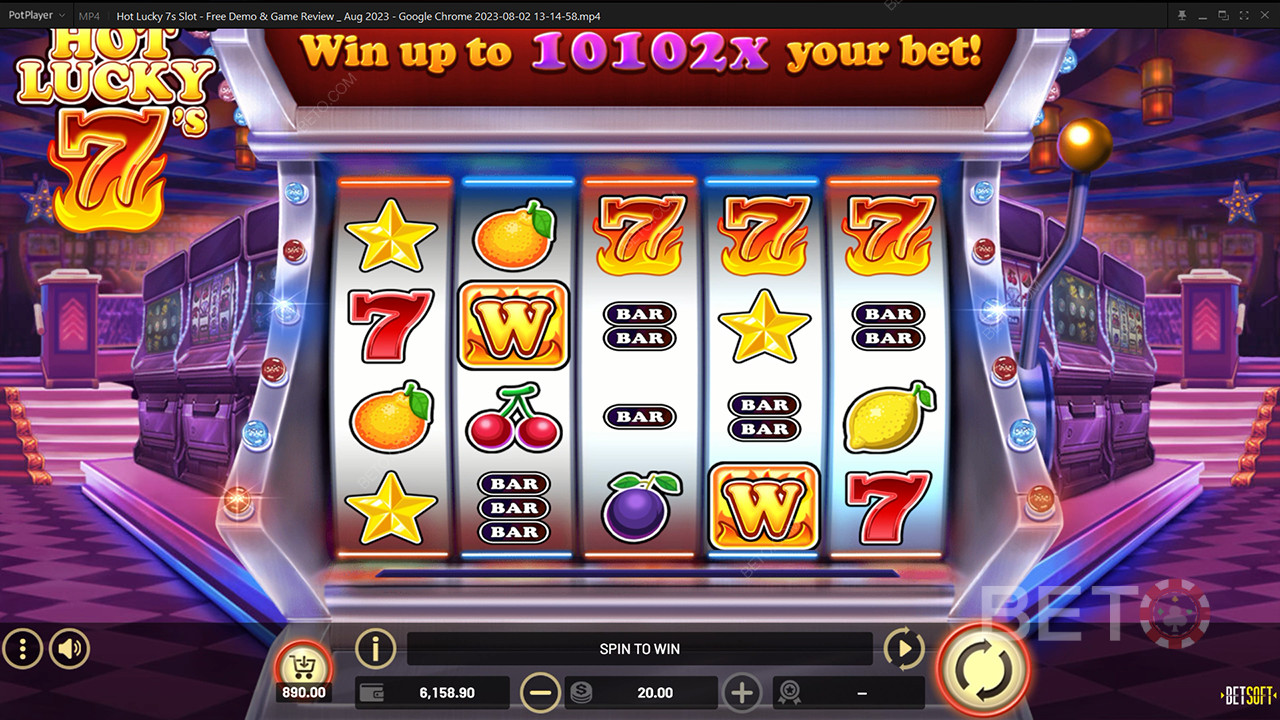Ulasan Hot Lucky 7s oleh BETO Slots