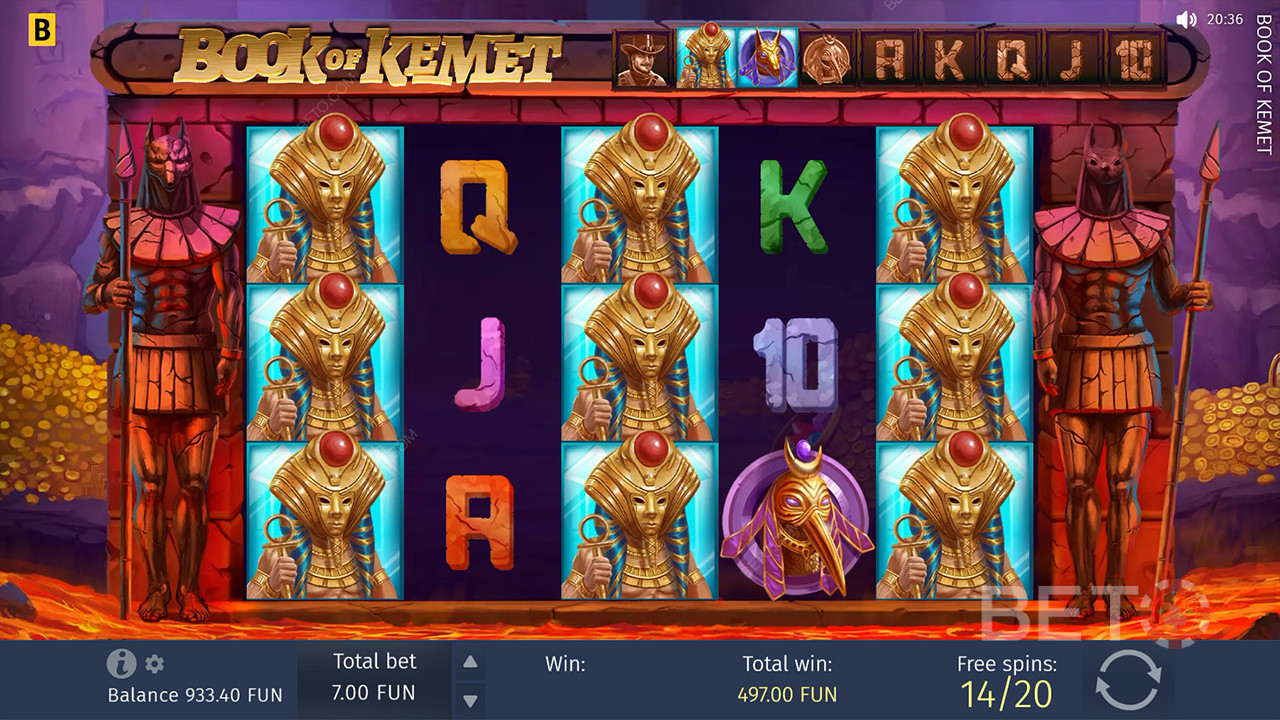 Ulasan Buku Kemet oleh BETO Slots