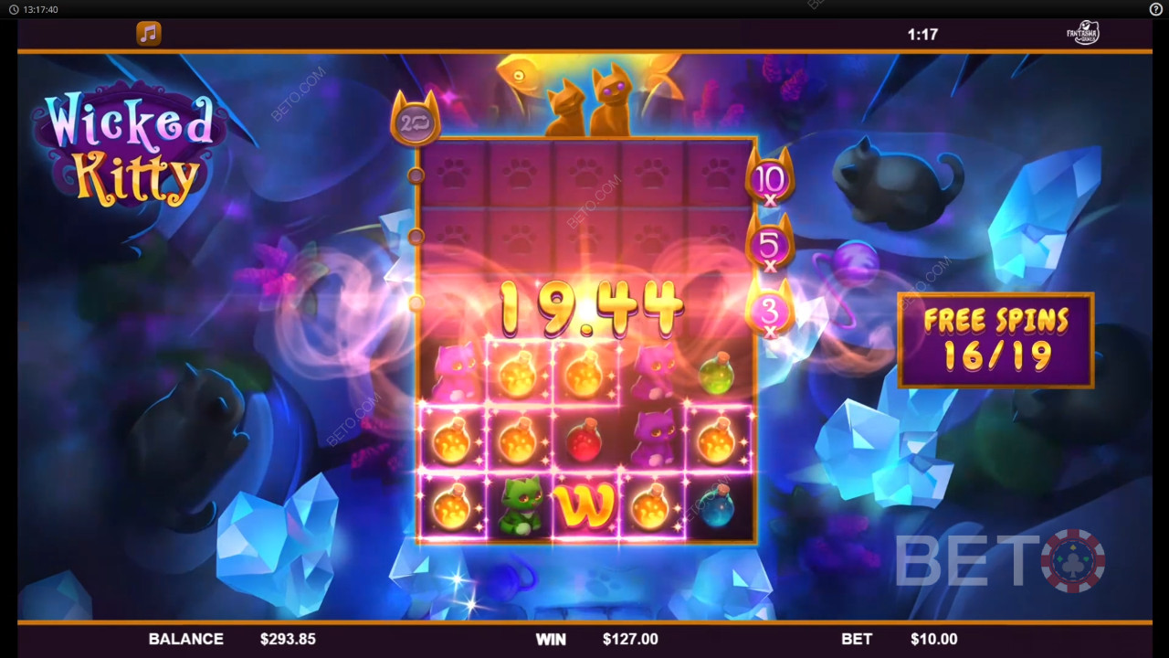 Ulasan Wicked Kitty oleh BETO Slots