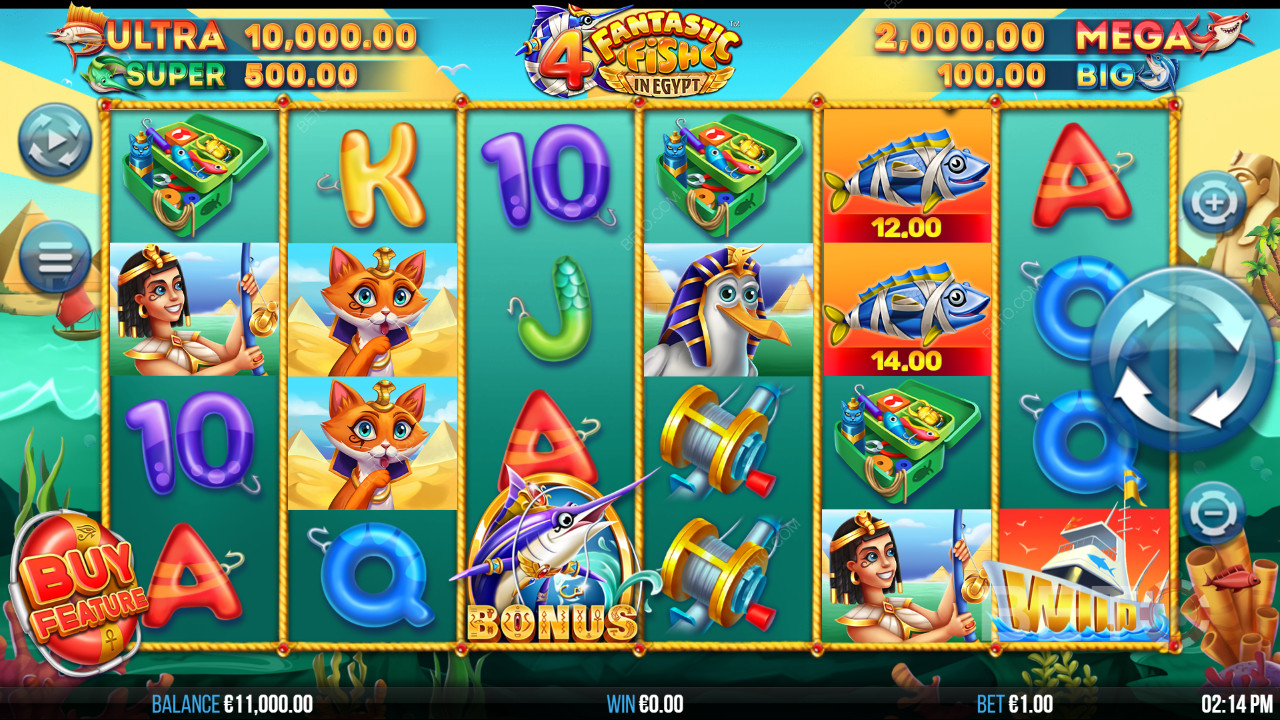 4 Ikan yang Fantastis di Mesir Ulasan oleh BETO Slots