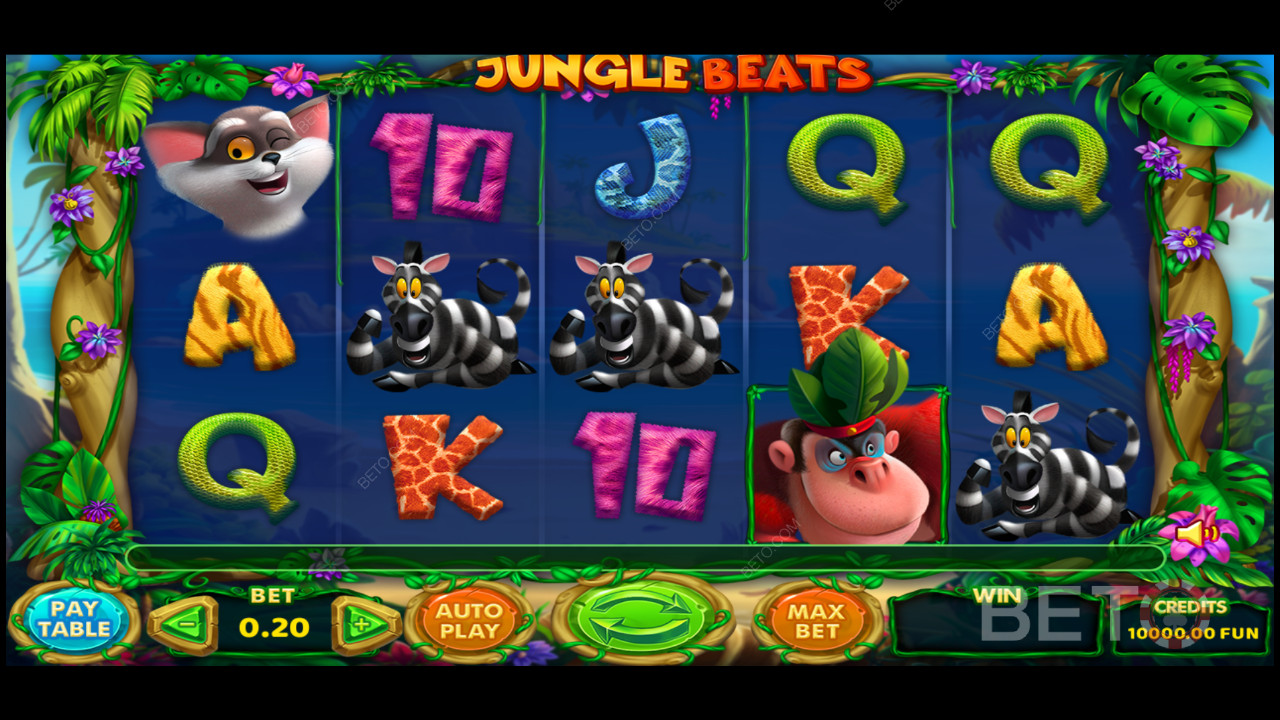 Ulasan Jungle Beats oleh BETO Slots