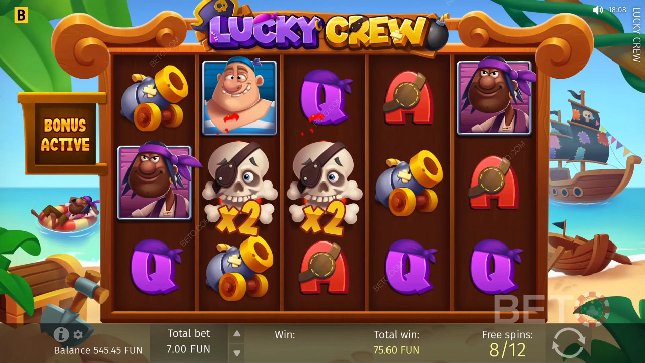 Lucky Crew Main Gratis