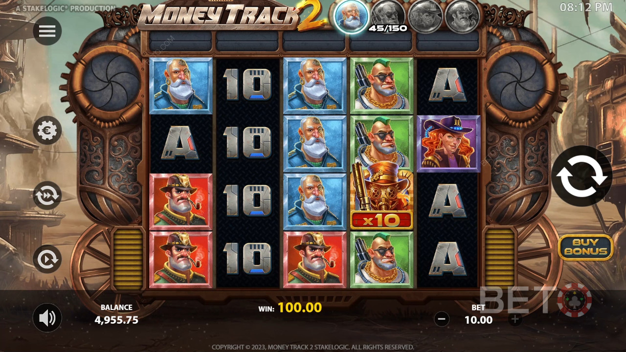Ulasan Money Track 2 oleh BETO Slots