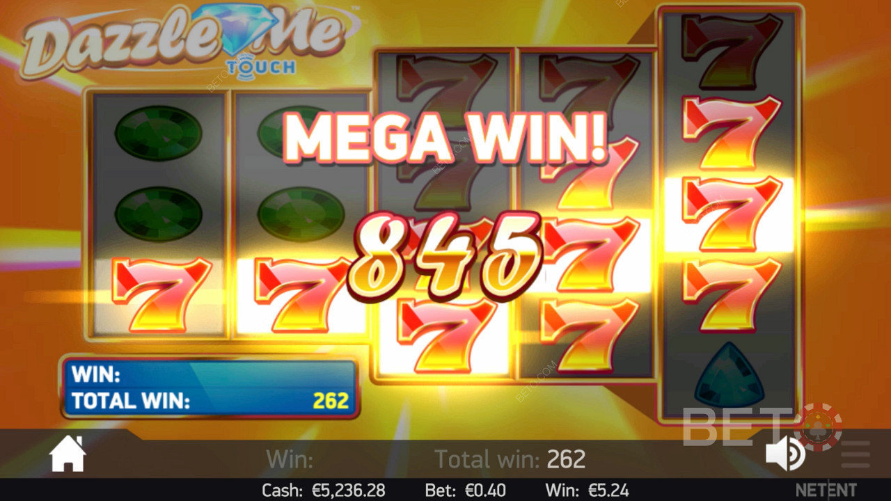Kemenangan Besar di Slot Online Dazzle Me