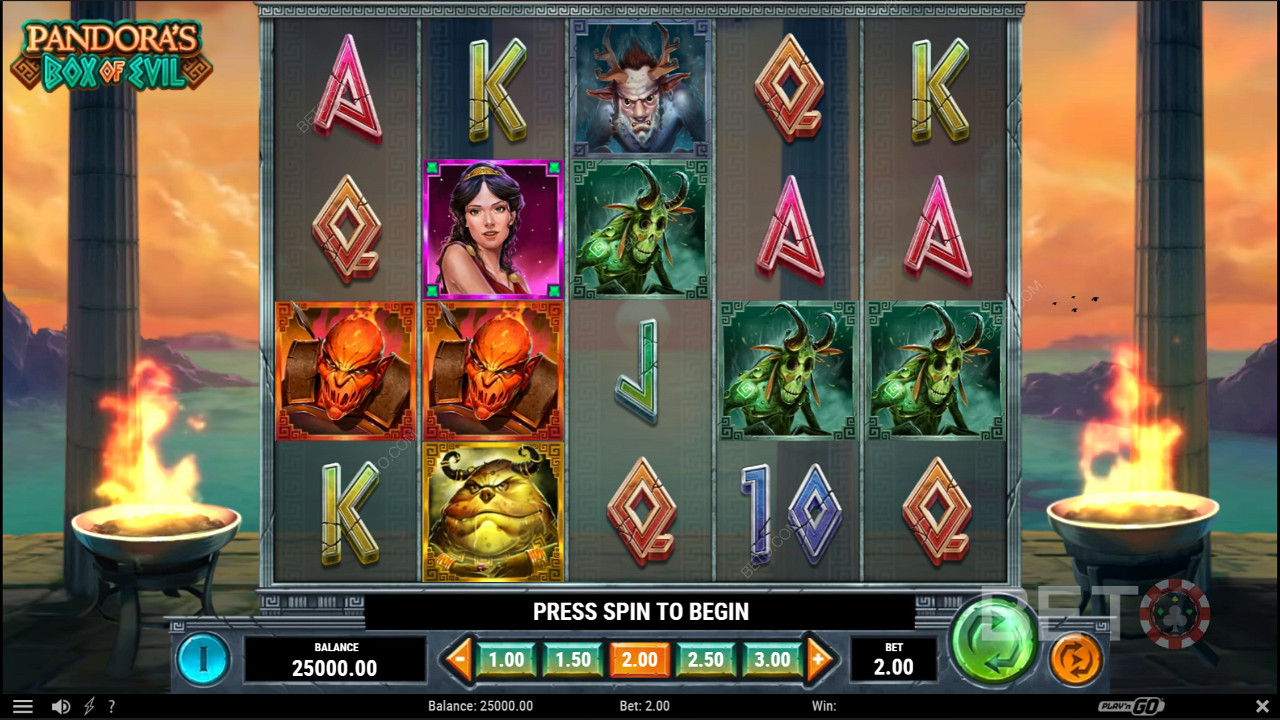 Pandora’s Box of Evil Main Gratis
