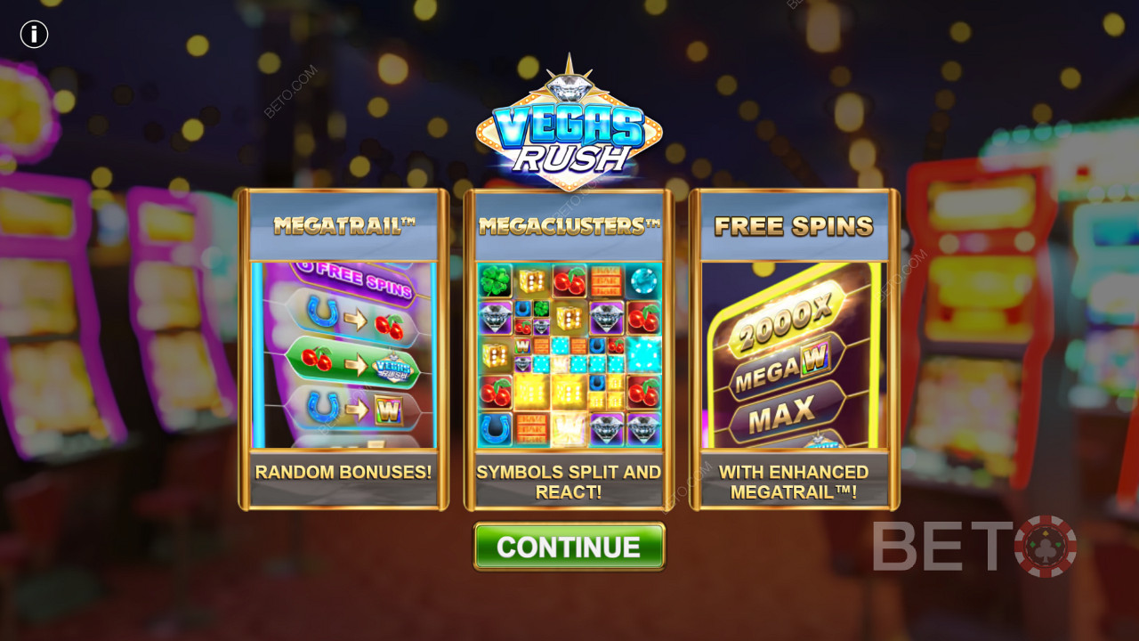 Slot online Vegas Rush adalah salah satu slot terbaik dalam hal fitur