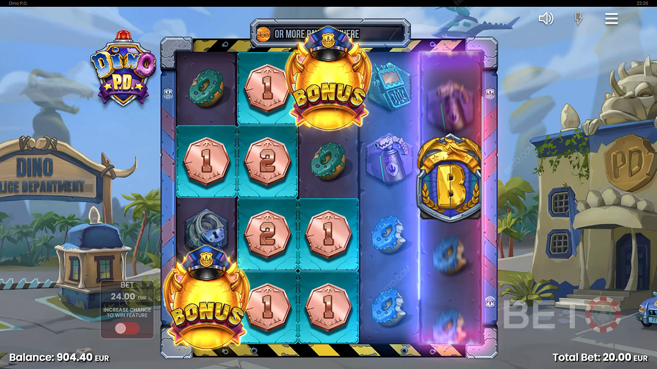Ulasan Dino P.D. oleh BETO Slots