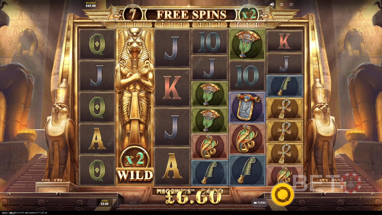 Ulasan Egypt Megaways oleh BETO Slots