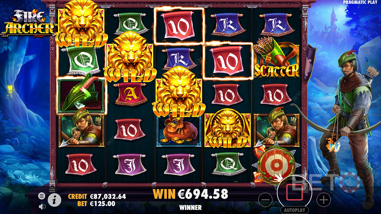 Ulasan Pemanah Api oleh BETO Slots