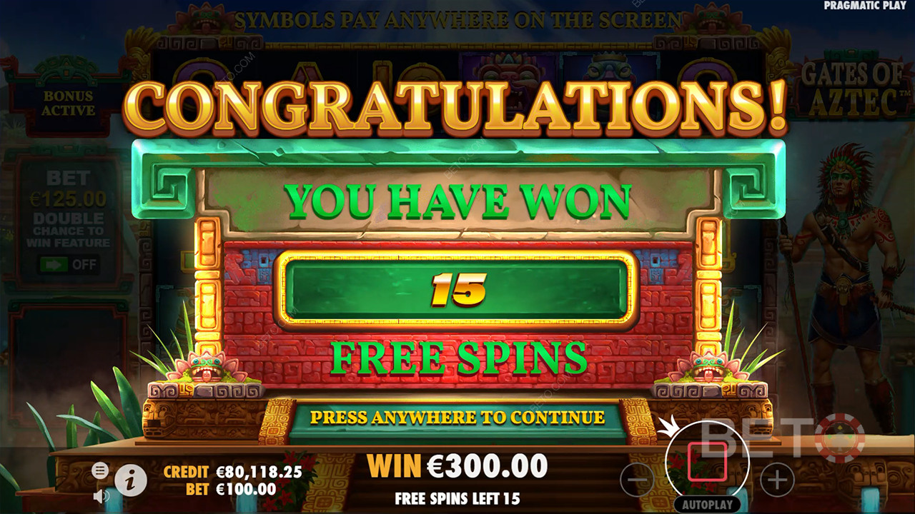 Menangkan 5,000x taruhan Anda di Gerbang Aztec Slot Online!