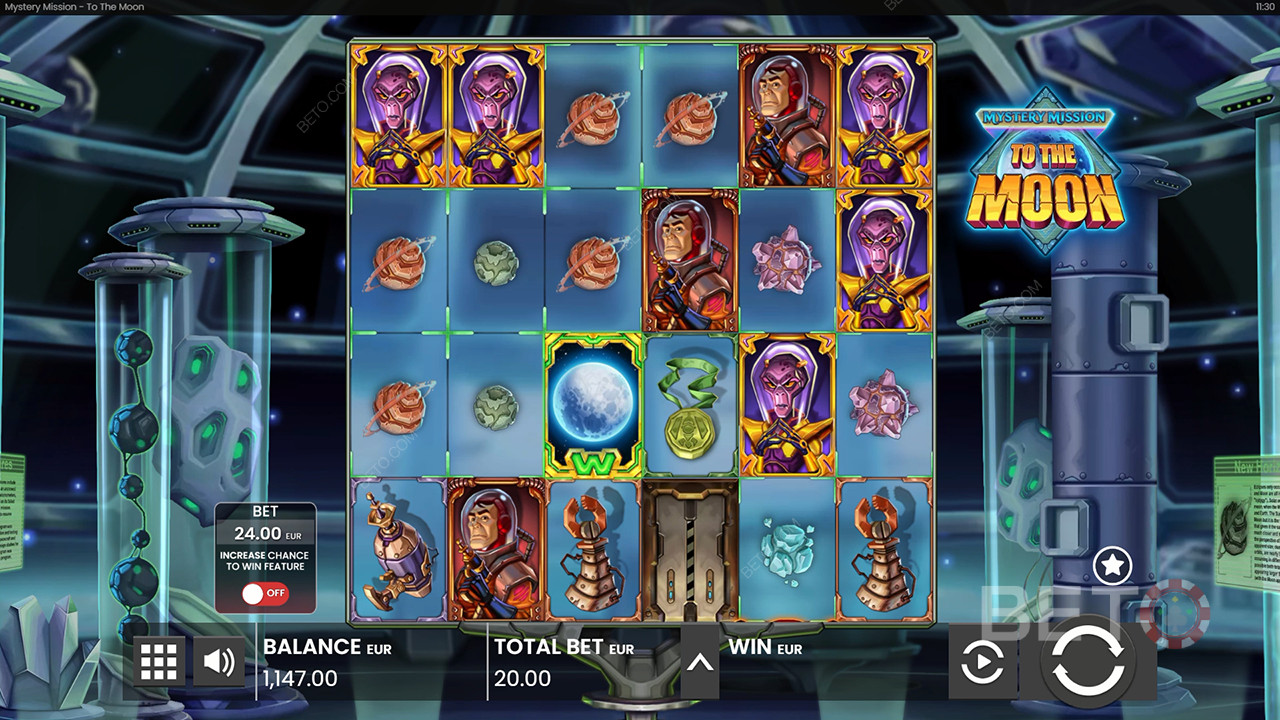 Review Misi Misteri ke Bulan oleh BETO Slots