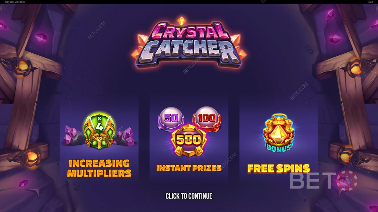 Fitur Bonus Dijelaskan di Crystal Catcher oleh Push Gaming