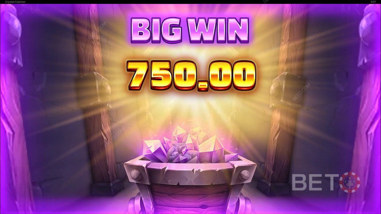 Menangkan 5,000x taruhan Anda di Slot Penangkap Kristal!