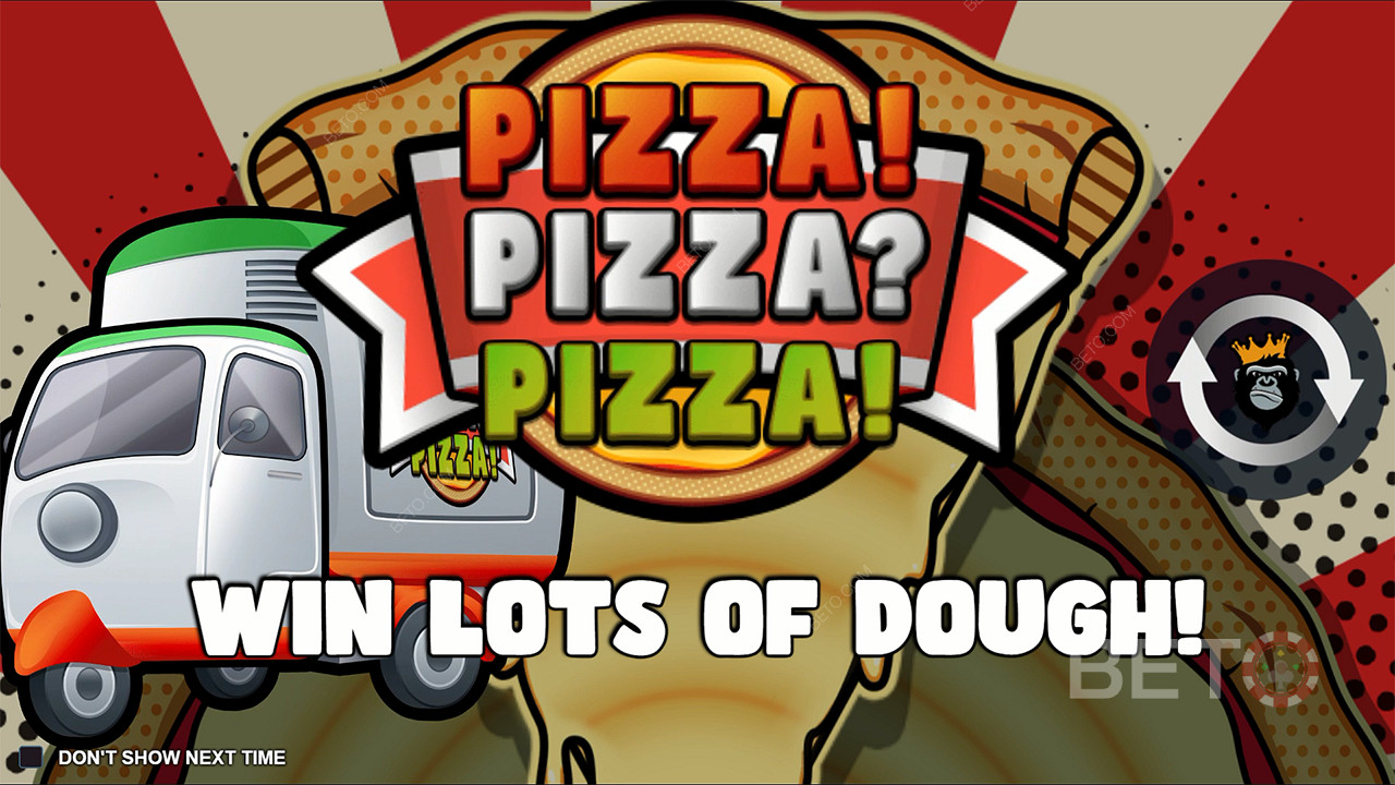 Kejar Kemenangan Maksimal lebih dari 7,000x taruhan Anda di Pizza! Pizza? Pizza! slot