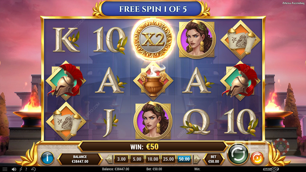Ulasan Athena Ascending oleh BETO Slots