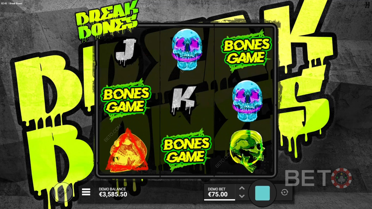 Ulasan Break Bones oleh BETO Slots
