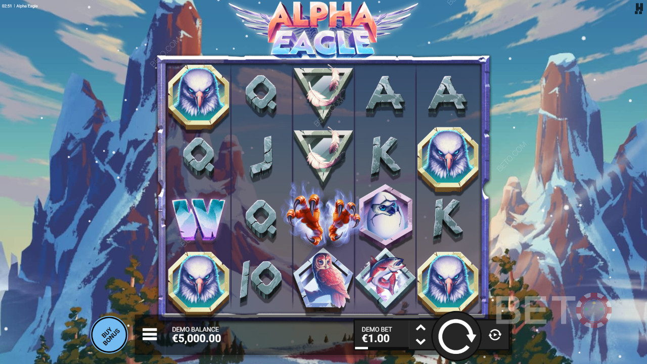 Ulasan Alpha Eagle oleh BETO Slots