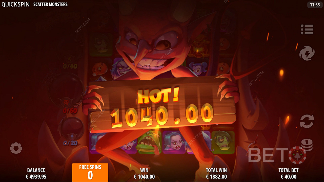 Scatter Monsters Main Gratis