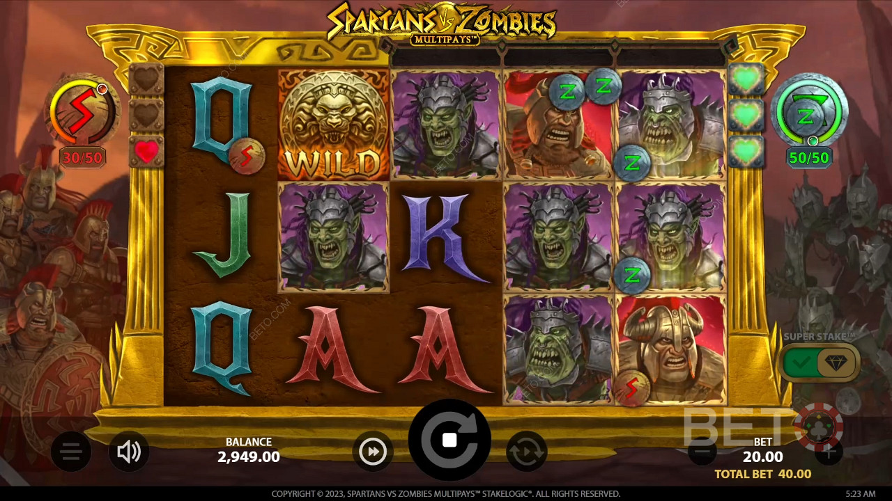 Spartans vs Zombies Main Gratis