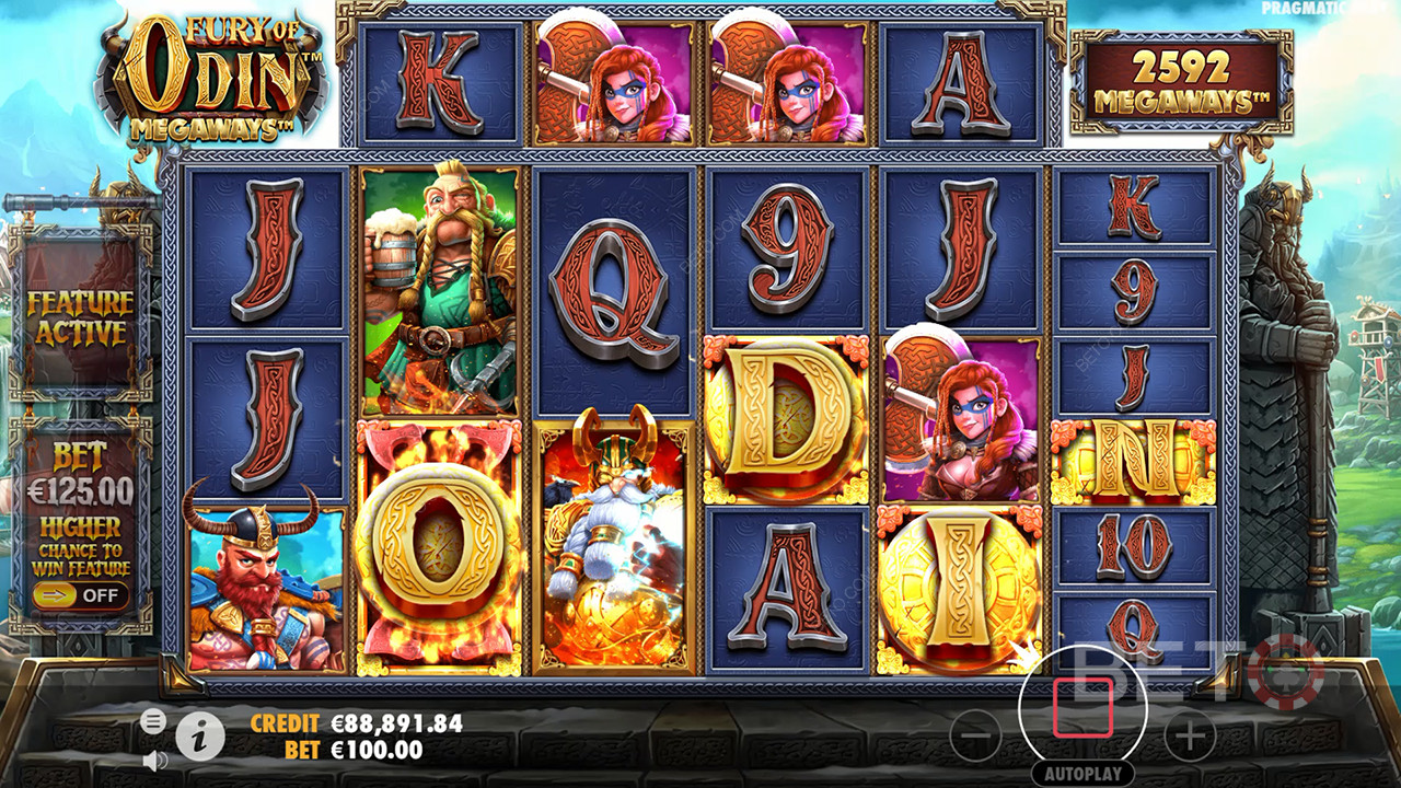Fitur Bonus Dijelaskan dalam Fury of Odin Megaways oleh Pragmatic Play