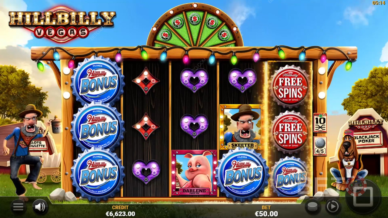 Ulasan Hillbilly Vegas oleh BETO Slots
