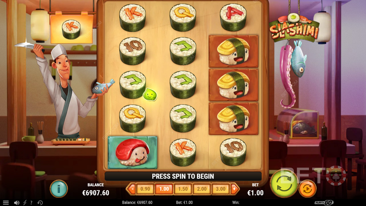 Ulasan Slashimi oleh BETO Slots