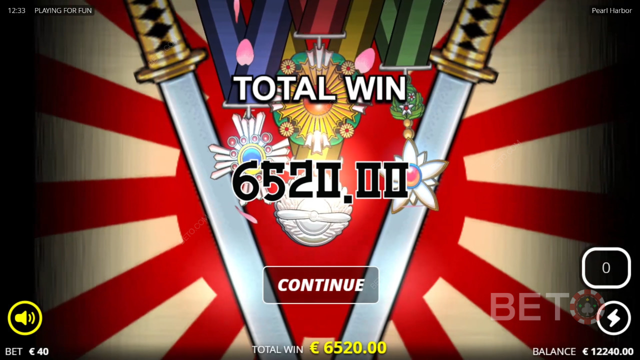 Menangkan 41,127x taruhan Anda di Slot Pearl Harbor!