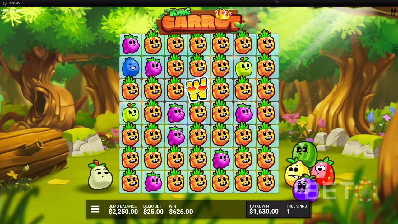 Ulasan King Carrot oleh BETO Slots