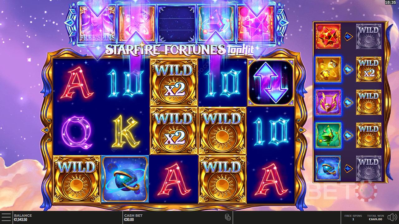 Ulasan Starfire Fortunes oleh BETO Slots