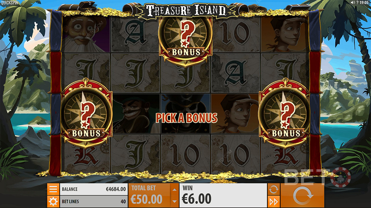 Treasure Island (Quickspin)  Main Gratis