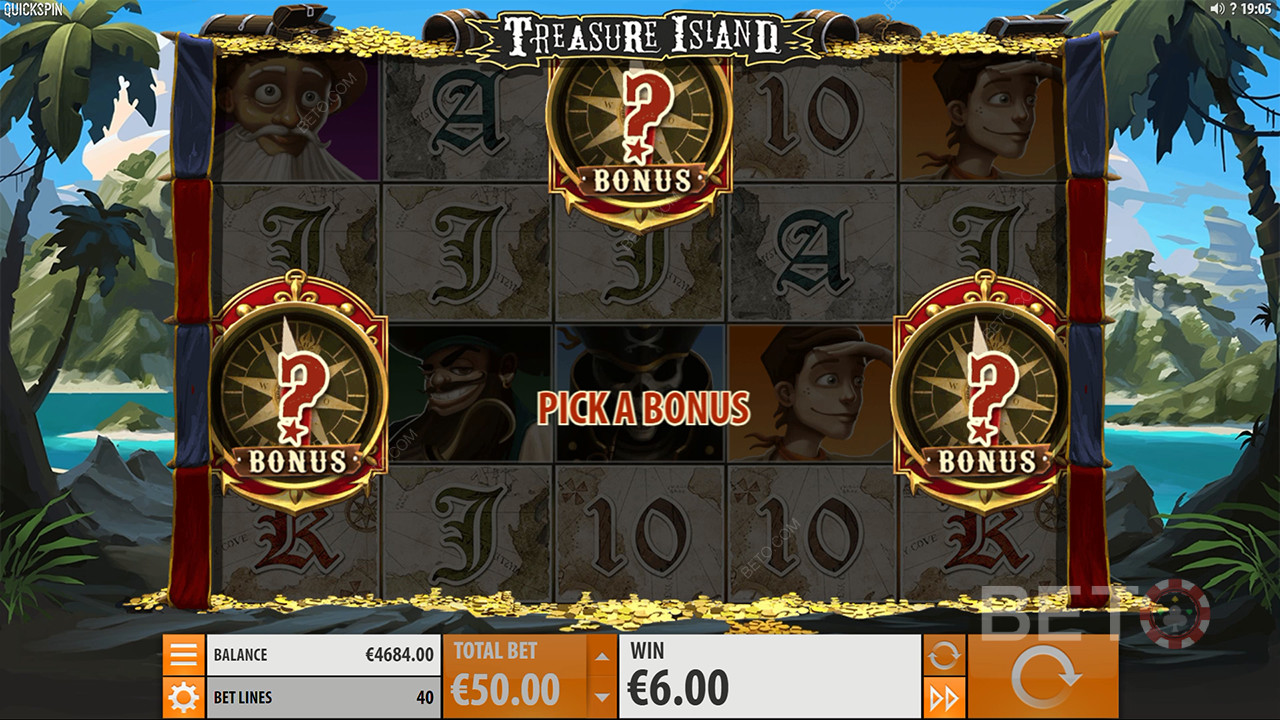 Ulasan Pulau Harta Karun oleh BETO Slots