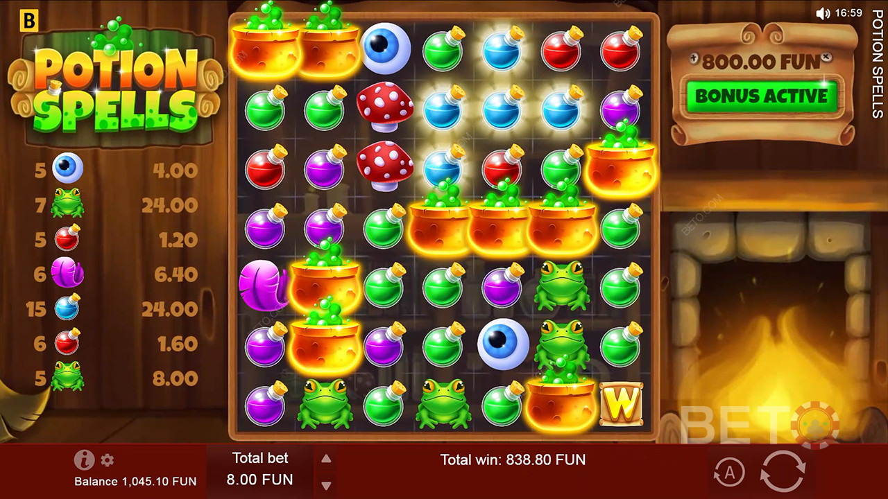Ulasan Mantra Ramuan oleh BETO Slots