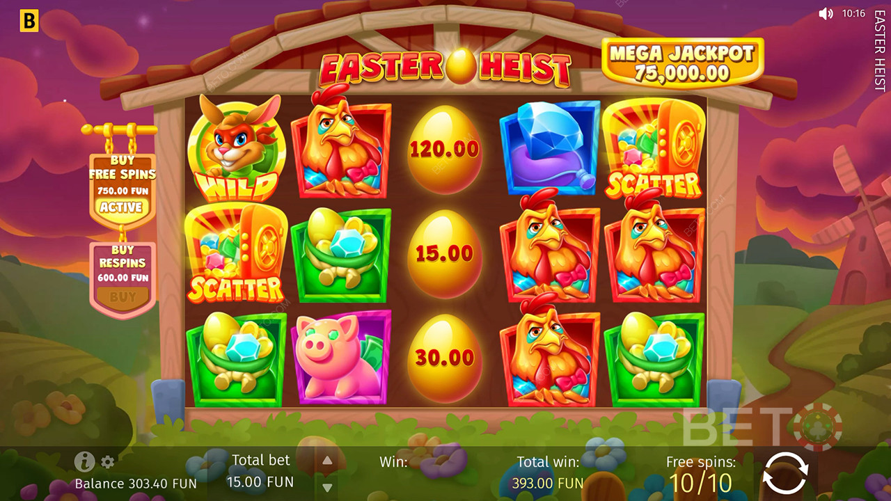 Ulasan Pencurian Paskah oleh BETO Slots