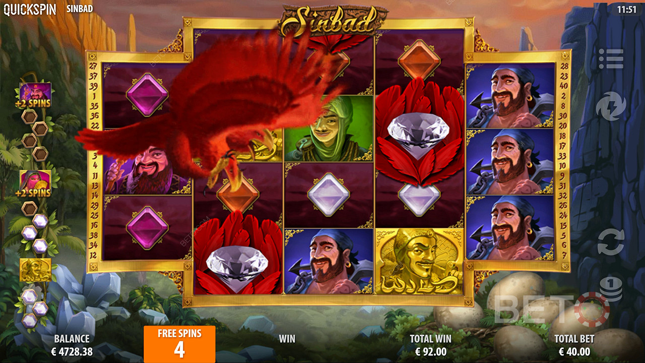 Sinbad (Quickspin)  Main Gratis